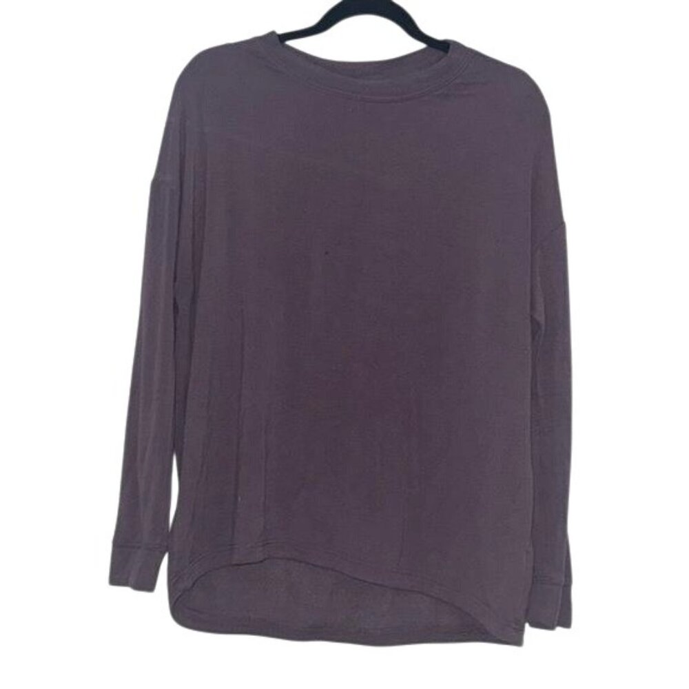 Thread & Supply Long Sleeve Top Small Rayon & Acrylic